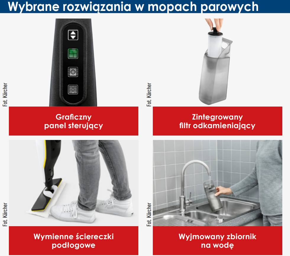 Łatwe i wygodne czyszczenie podłóg parą 4